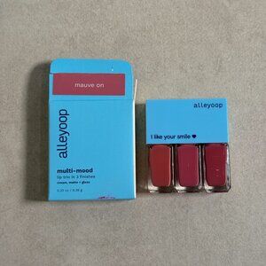 Alleyoop Multi-Mood Lip Trio Mauve On Cream Matte Gloss Set